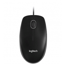 Мышь Logitech B100 for business, оптическая, проводная, USB