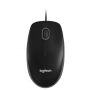 Мышь Logitech B100 for business, оптическая, проводная, USB