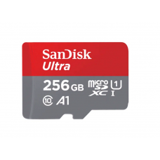 Карта памяти MicroSDXC 256GB SanDisk Class 10 Ultra UHS-I A1 (120 Mb/s)