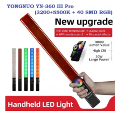 Светодиодный свет YONGNUO YN360 III PRO 3200K-5500K RGB