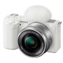 Беззеркальный фотоаппарат Sony ZV-E10 Kit 16-50mm, белый                                                                                                                                                                                                  
