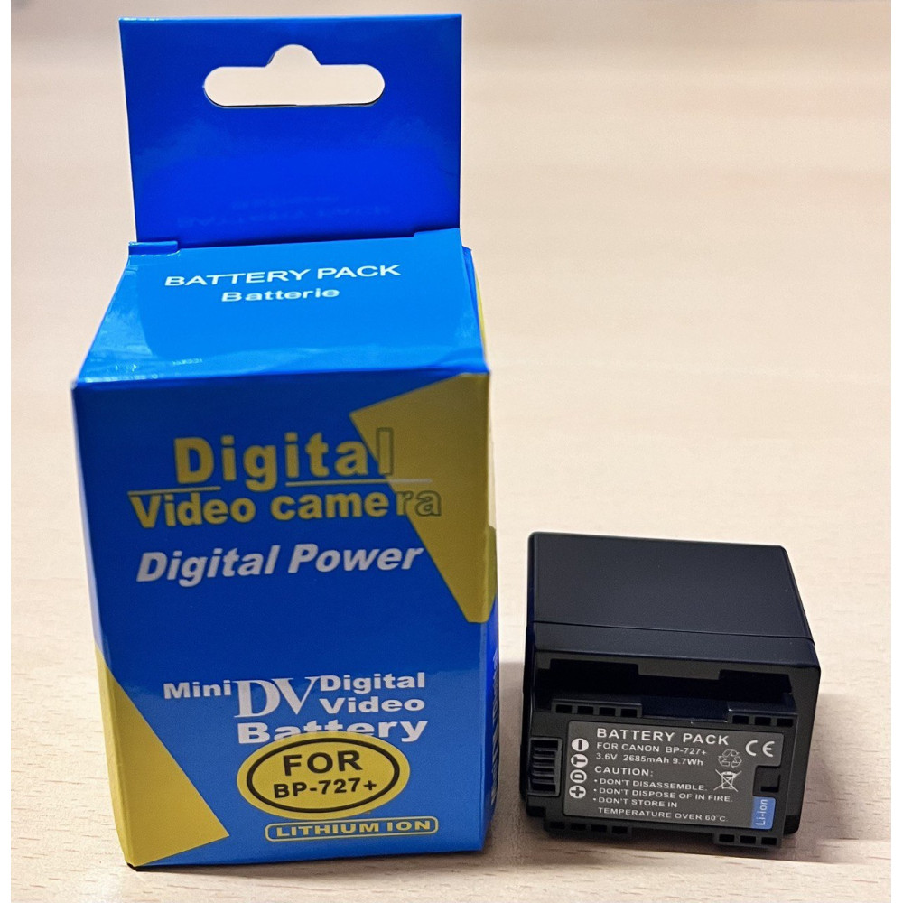 Аккумулятор DIGITAL BP-727+                                                                                                                                                                                                                             