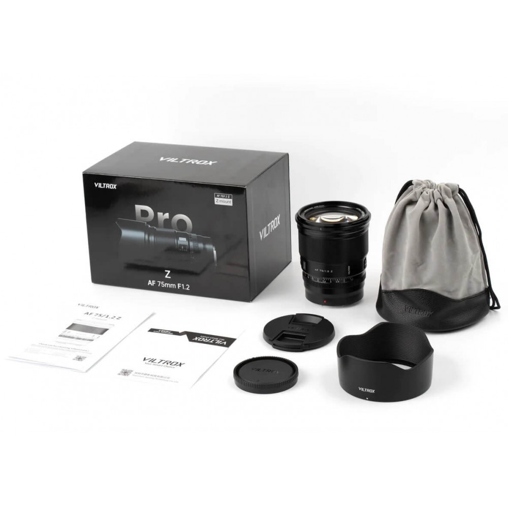 ОБЪЕКТИВ VILTROX AF 75/f1.2 Z Pro 