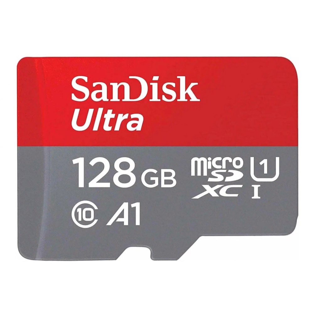 Карта памяти Micro SDXC-128GB SANDISK ultra 140MB/s 533X [SDSQUAB-128G-GN6MA ]                                                                                                                                                                            