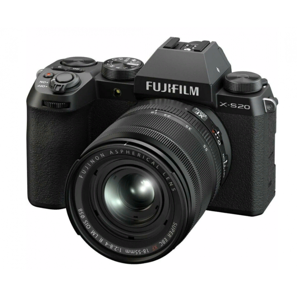 Беззеркальный фотоаппарат Fujifilm X-S20 Kit XF 18-55mm f/2.8-4                                                                                                                                                                                           