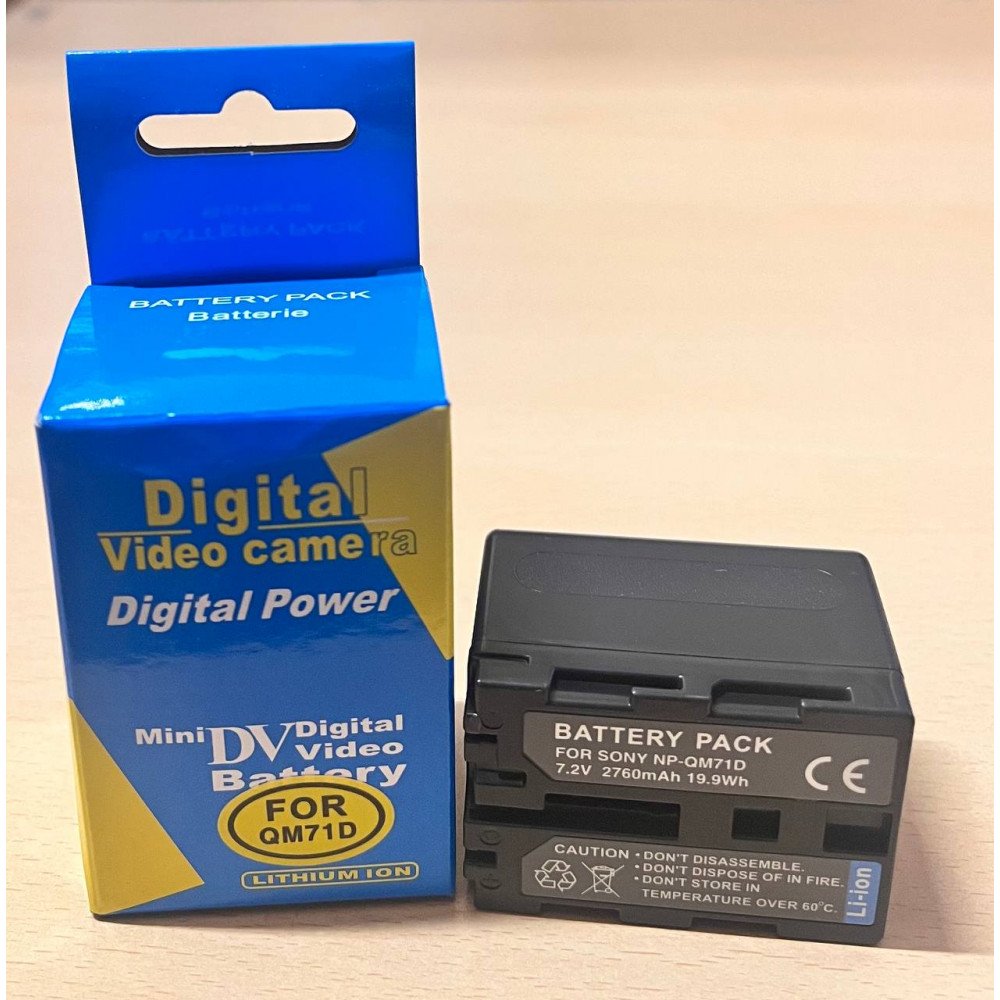 Аккумулятор DIGITAL NP-QM71D