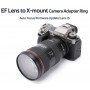 Адаптер для крепления объектива VILTROX EF-FX1 Pro 