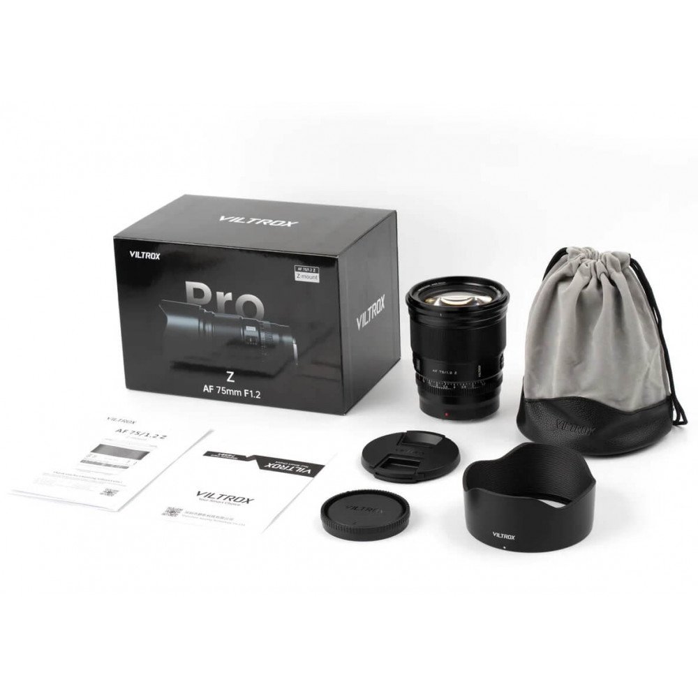ОБЪЕКТИВ VILTROX AF 75/f1.2 Z Pro 