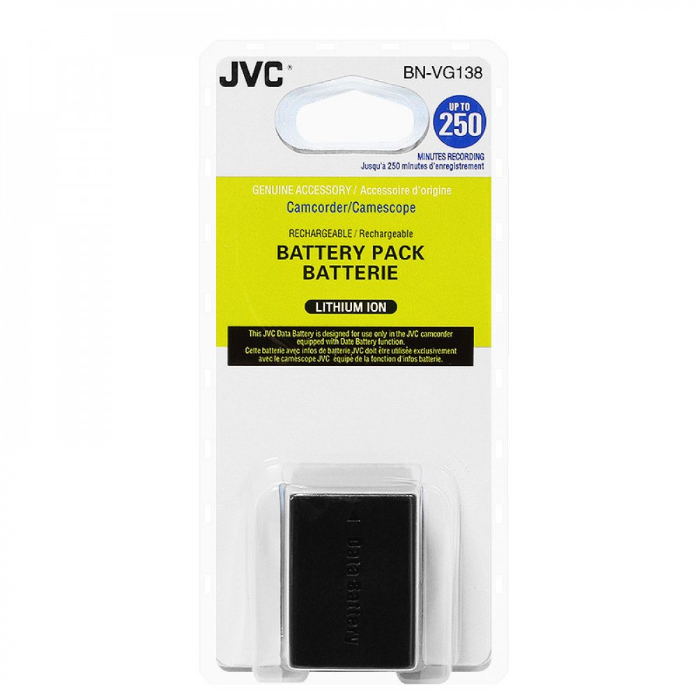 Аккумулятор JVC BN-VG138                                                                                                                                                                                                                                  