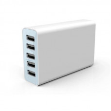 DBK 5B25 Зарядное устройство (1А до 2.1А) на 5 USB порта для iPhone/iPod/iPad/Mobile