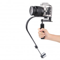 Профессиональные Устойчивый стабилизатор видео установки для DSLR камеры видеокамеры - розовые + черный                                                                                                                                                   