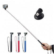 ST-75 Telescoping Extendable Pole Handheld Monopod with Tripod for Экшн-камера  2 / 3                                                                                                                                                                     