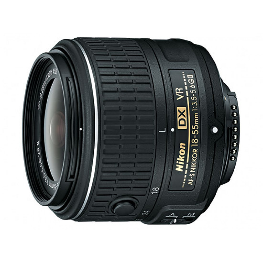 Объектив Nikon 18-55mm f/3.5-5.6G AF-S VR II DX Zoom-Nikkor                                                                                                                                                                                               