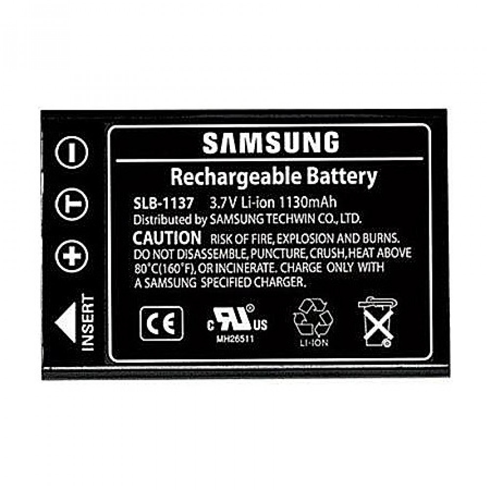 Аккумулятор Samsung SLB-1137                                                                                                                                                                                                                              