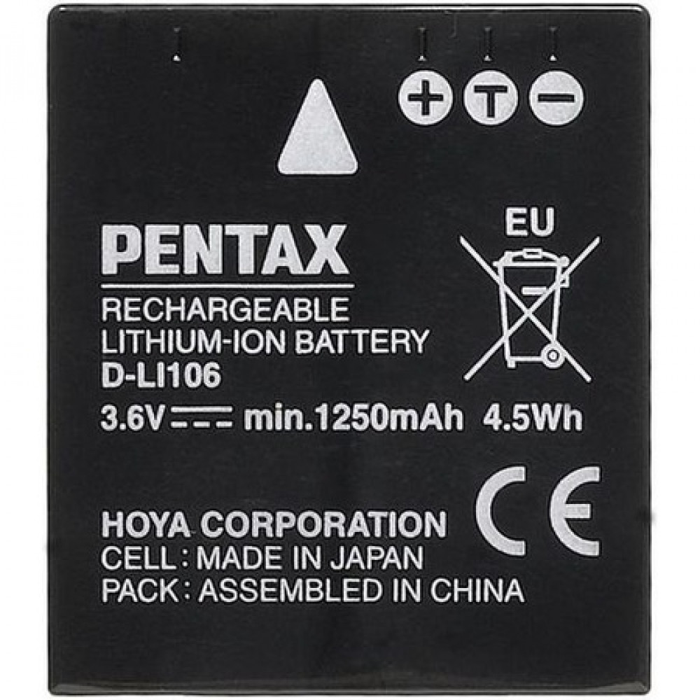 Аккумулятор Pentax D-LI106                                                                                                                                                                                                                                