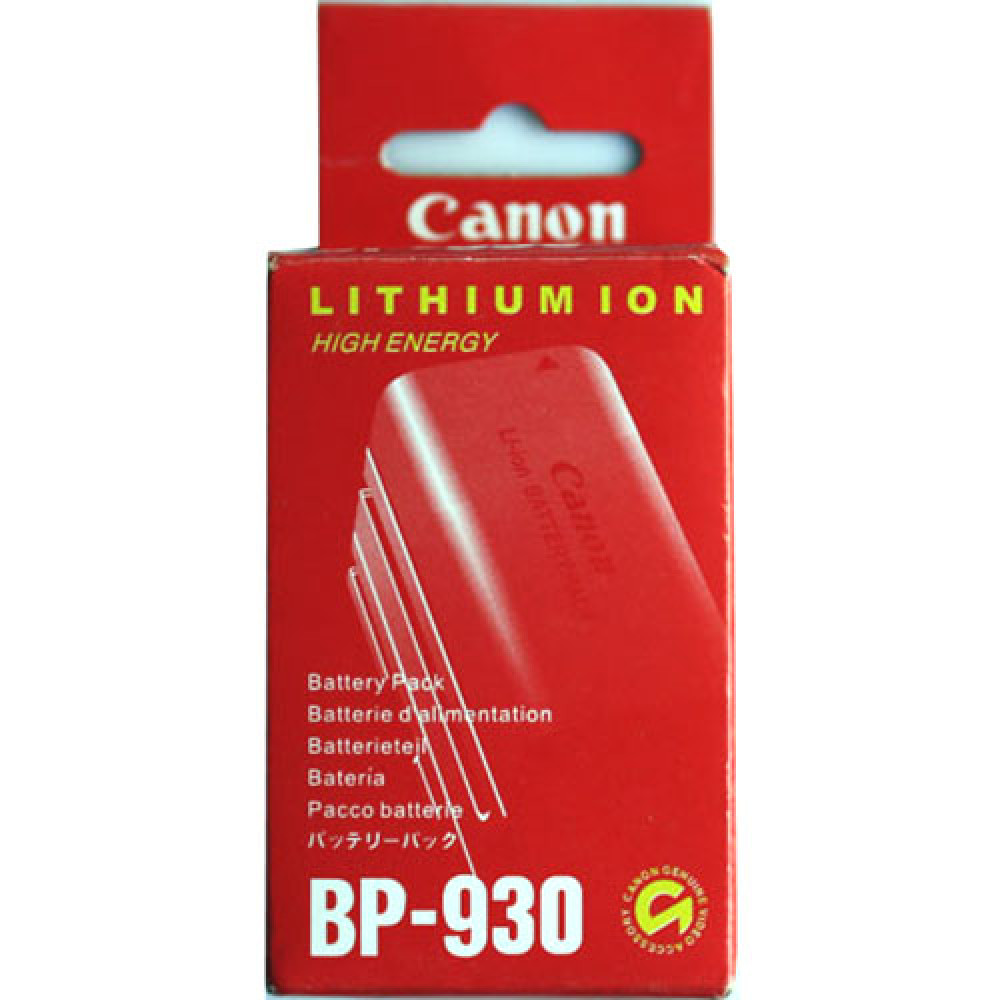 Аккумулятор Canon BP 930                                                                                                                                                                                                                                  