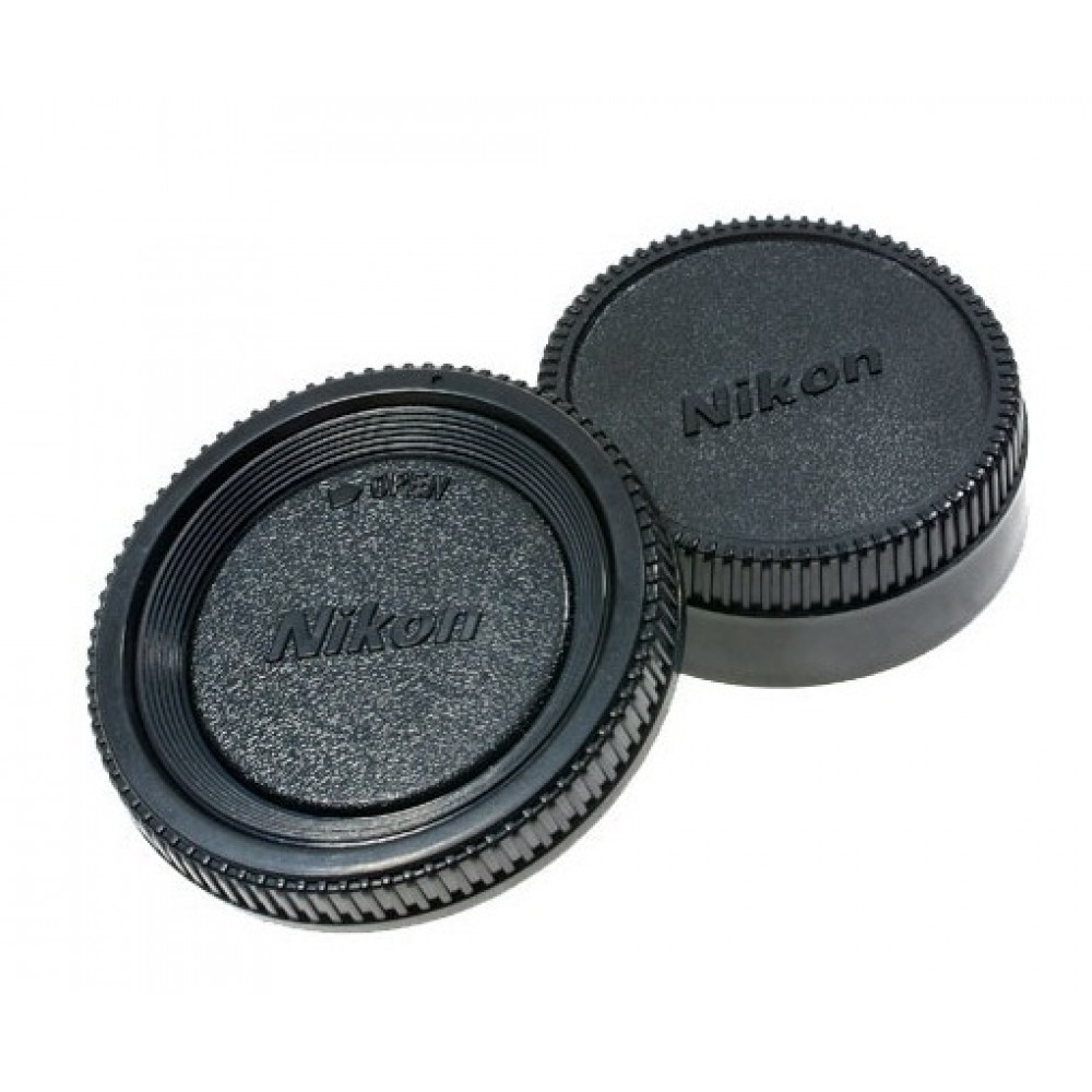 Крышка передняя и задняя для объектива Nikon (комплект)                                                                                                                                                                                                   