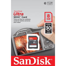 SanDisk SDHC 8GB Ultra 30MB/s200X                                                                                                                                                                                                                         