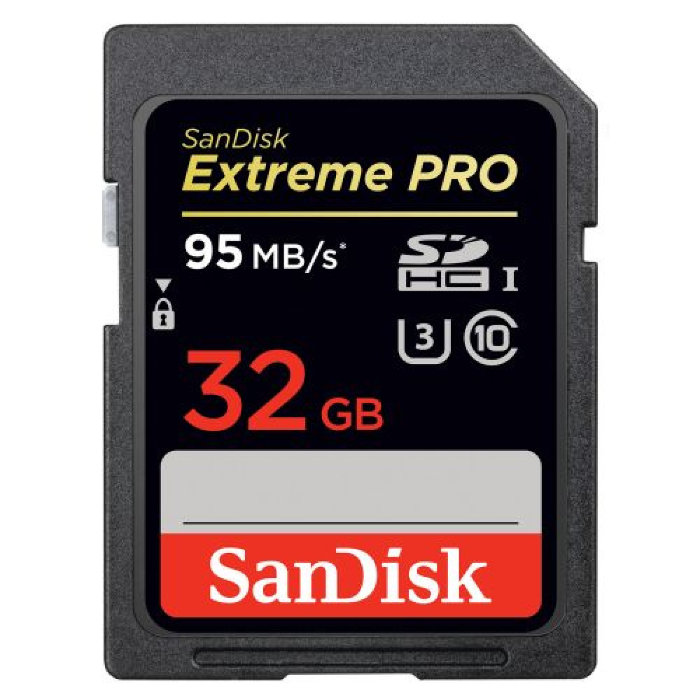 SanDisk SDHC 32GB Extreme pro 95MB/s633X (U3 ULTRA HD 4K)                                                                                                                                                                                                 