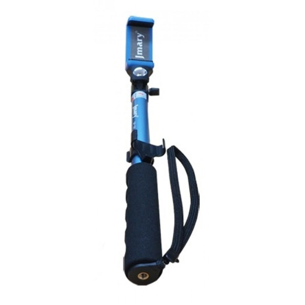 Универсальный Bluetooth Пульт Jmary Selfie Stick QP-128 Blue                                                                                                                                                                                              