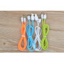 Кабель Силиконовый Micro USB Cable для samsung Blue                                                                                                                                                                                                       