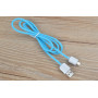 Кабель Силиконовый Micro USB Cable для samsung Blue                                                                                                                                                                                                       