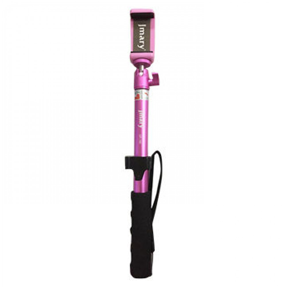Универсальный Bluetooth Пульт Jmary Selfie Stick QP-168 Pink                                                                                                                                                                                              