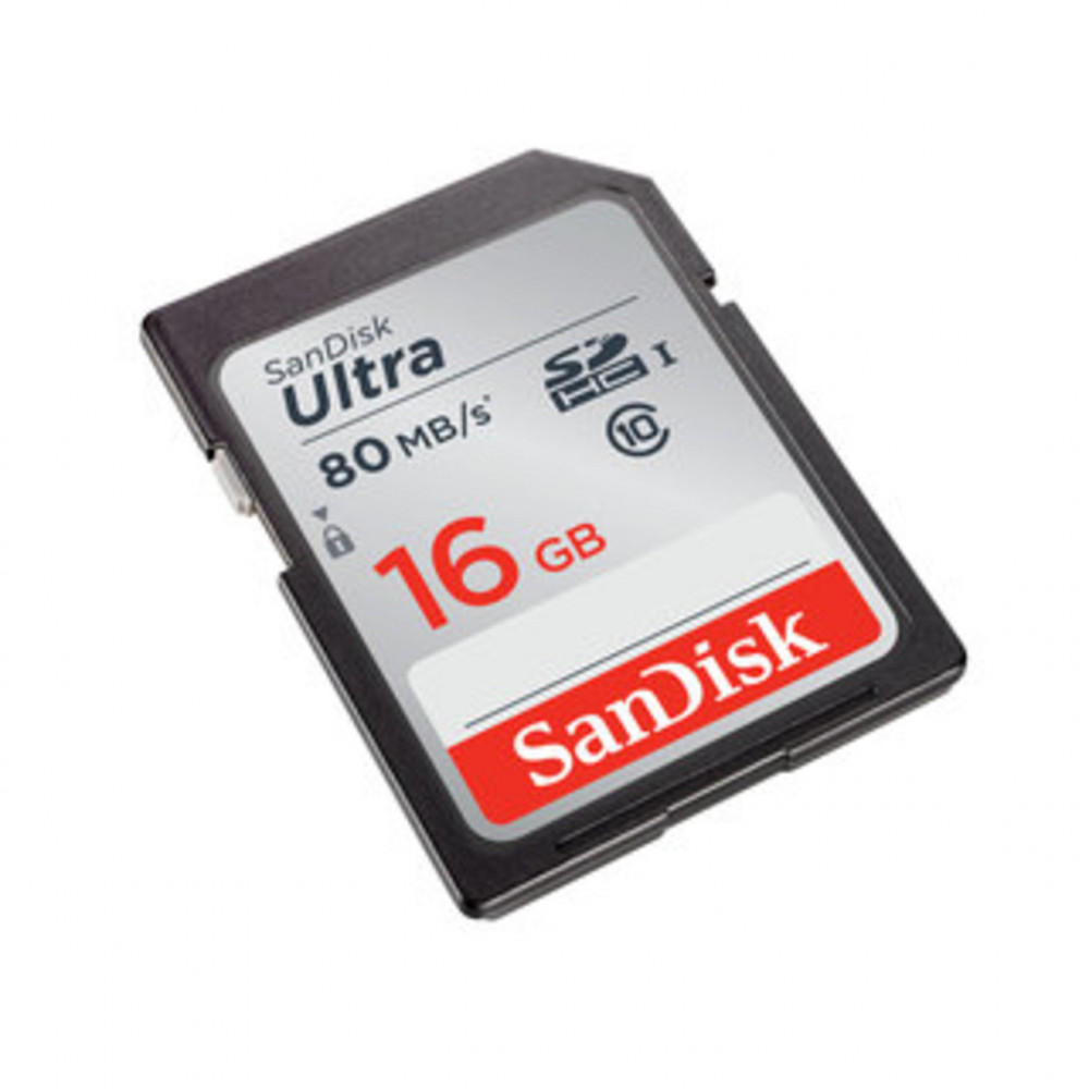 SanDisk SDHC-16GB Ultra 80MB/s-533X [SDSDUNC-016G-GN6IN]                                                                                                                                                                                                  