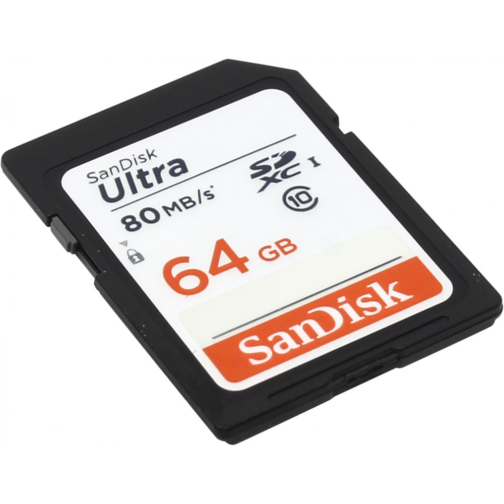 SanDisk SDXC-64GB Ultra 80MB/s-533X [SDSDUNC-64G-GN6IN]                                                                                                                                                                                                   