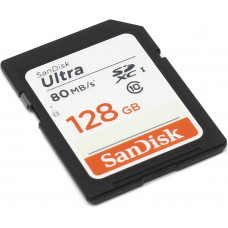 SanDisk SDXC-128GB Ultra 80MB/s-533X [SDSDUNC-128G-GN6IN]                                                                                                                                                                                                 
