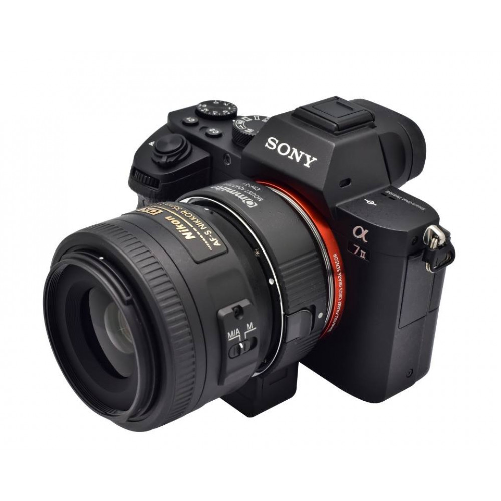 Переходное кольцо AF Nikon F lens-Sony E-mount (Commlite CM-ENF-E1 PRO)                                                                                                                                                                                   