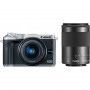 Фотоаппарат Canon EOS M6 kit 15-45 IS STM+55-200 IS STM                                                                                                                                                                                                   