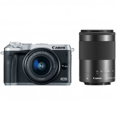 Фотоаппарат Canon EOS M6 kit 15-45 IS STM+55-200 IS STM                                                                                                                                                                                                   