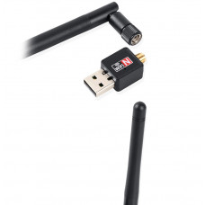 Беспроводная сетевая карта 802.11b/n/g USB Wifi адаптер 150 Мбит/с 2 дБ                                                                                                                                                                                   