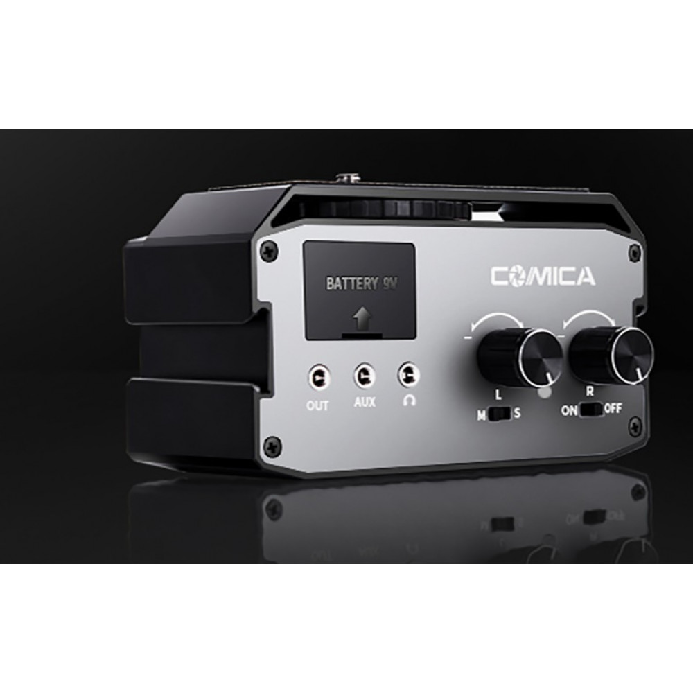 Микшер двуканальный Comica CVM-AX3 XLR                                                                                                                                                                                                                    