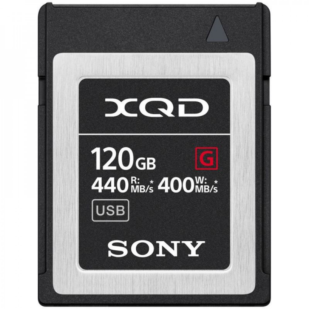 Карта памяти XQD 120Gb Sony QDG120F G series (440/400 MB/s)                                                                                                                                                                                               