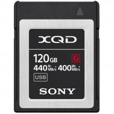 Карта памяти XQD 120Gb Sony QDG120F G series (440/400 MB/s)                                                                                                                                                                                               