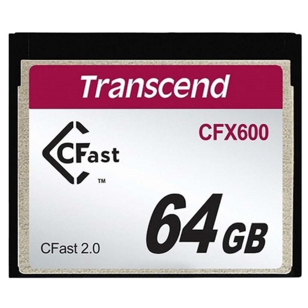 Карта памяти Cfast Transcend TS64GCFX600                                                                                                                                                                                                                  