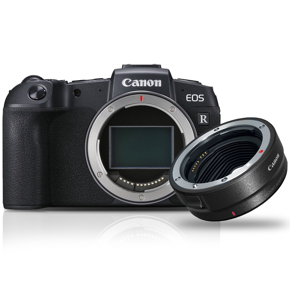 Фотоаппарат Canon EOS RP Body + Adapter EF-EOS R                                                                                                                                                                                                          