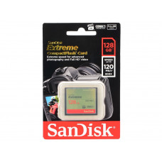 Карта памяти Compact Flash 128GB SanDisk Extreme 120MB/s (SDCFXSB-128G-G46)                                                                                                                                                                               