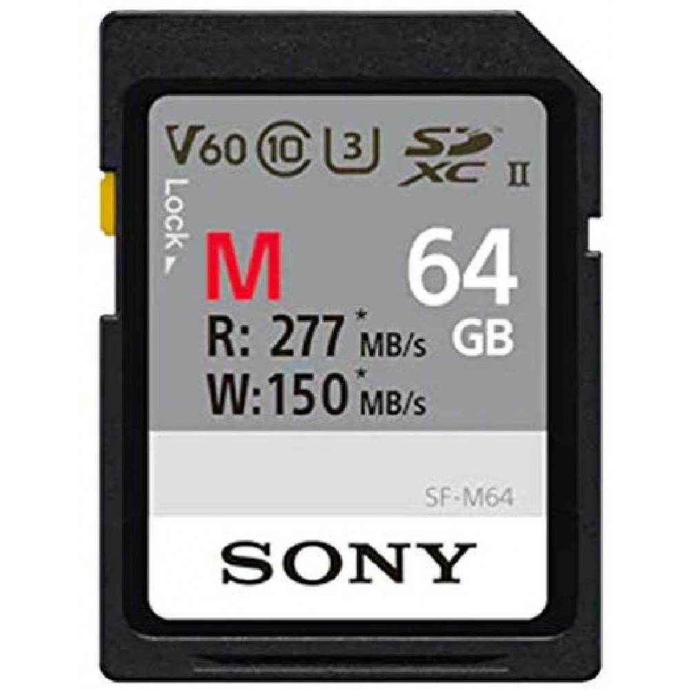 Карта памяти Sony 64GB SF-M Series UHS-II SDXC                                                                                                                                                                                                            