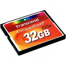 Transcend CompactFlash 32GB 133X                                                                                                                                                                                                                          