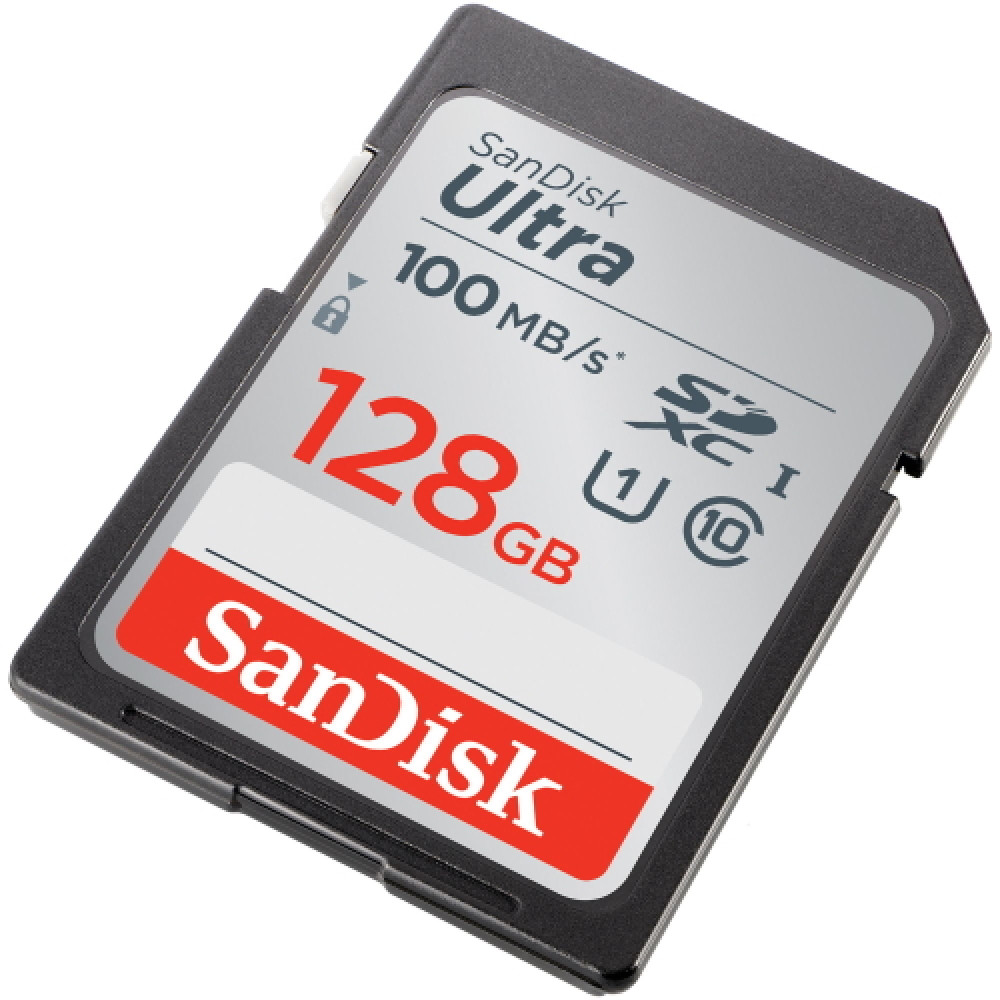 SanDisk SDXC-128GB Ultra 100MB/s                                                                                                                                                                                                                          
