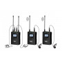 COMICA CVM-WM200A [ TX+TX+RX ] UHF 96-channels Metal Wireless Microphone                                                                                                                                                                                  