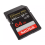 Карта Памяти SanDisk 64GB Extreme Pro 200MB/s U3 V30 UHD 4K                                                                                                                                                                                               