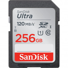 Карта памяти SanDisk Ultra SDXC 256Gb Class10 UHS-I 120MB/s                                                                                                                                                                                               