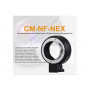 Переходное кольцо Commlite CM-NF-NEX для Nikon F на байонет Sony NEX E-mount камеры                                                                                                                                                                       