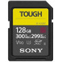 Sony 128GB SF-G series TOUGH specification UHS-II U3 V90 SDHC Digital Memory Card Card - Read 300MB/s Write 299MB/s SF-G128T                                                                                                                              