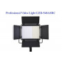 Накамерный свет Professional Video Light LED-540ASRC комплект Сетевой адаптер,пулт и чехол (3200K-5600K, 30W,)                                                                                                                                            