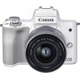 Фотоаппарат Canon M50 Mark II Kit EF-M 15-45 WHITE                                                                                                                                                                                                        